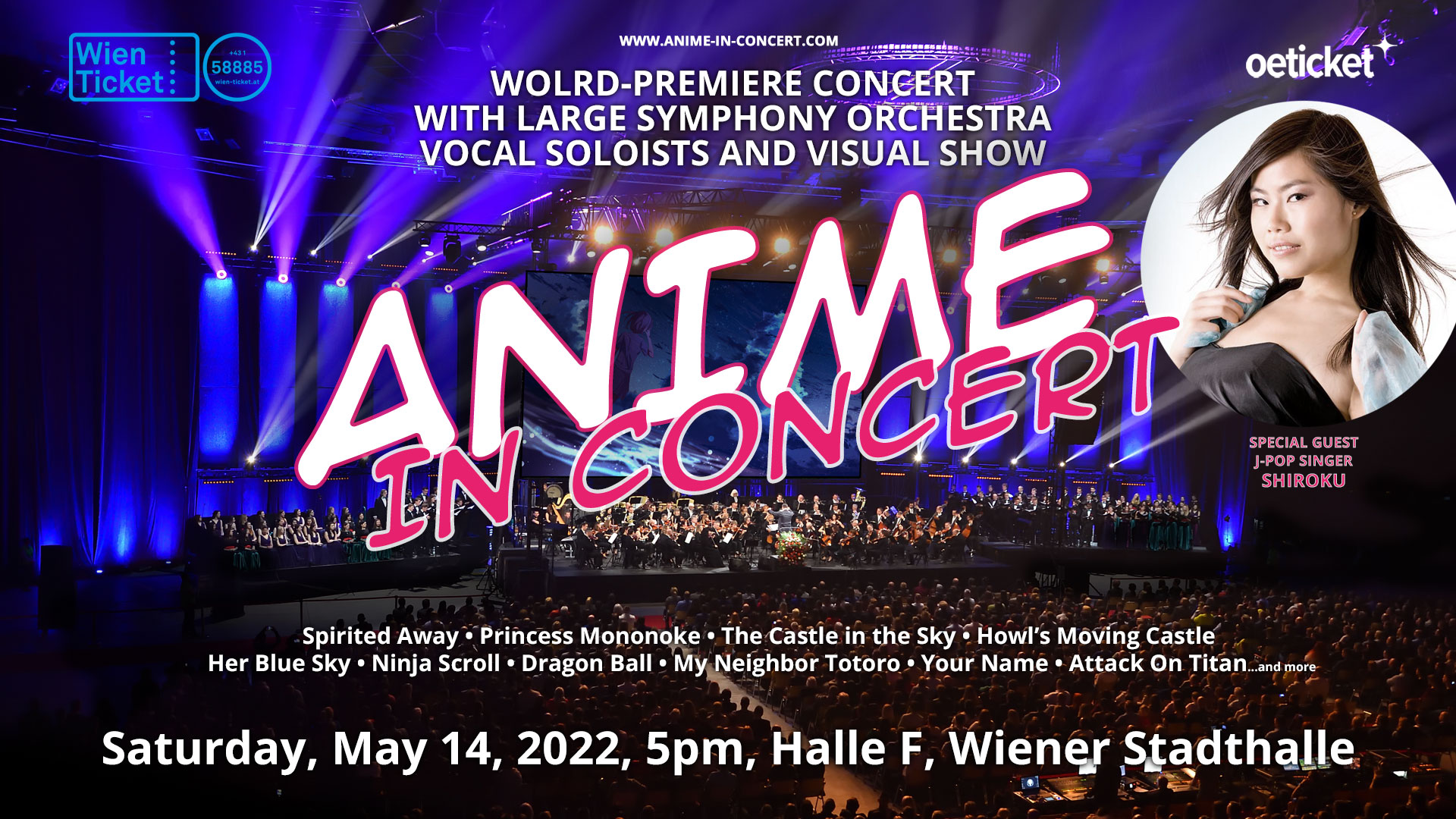 Anime In Concert - www.shiroku.de